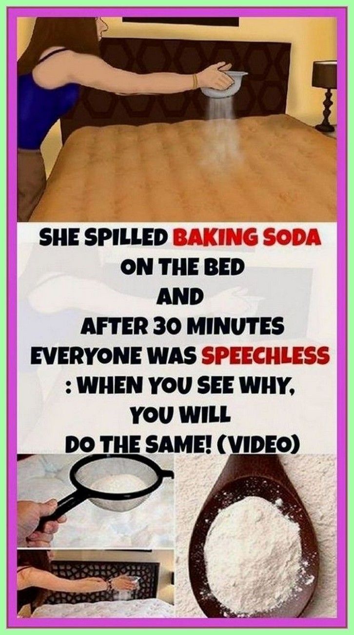 She Spilled Baking Soda On The Bed And After 30 Minutes Everyone Was